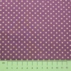 Fabric by the Metre - Spots (3mm) - Plum